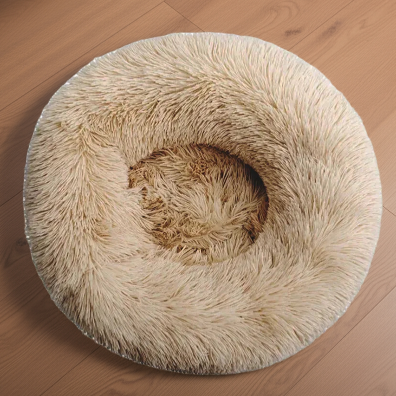 SnuggleNest™ – Vet-Approved Calming Bed for Dogs
