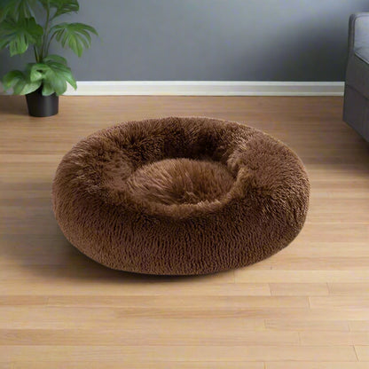 SnuggleNest™ – Vet-Approved Calming Bed for Dogs
